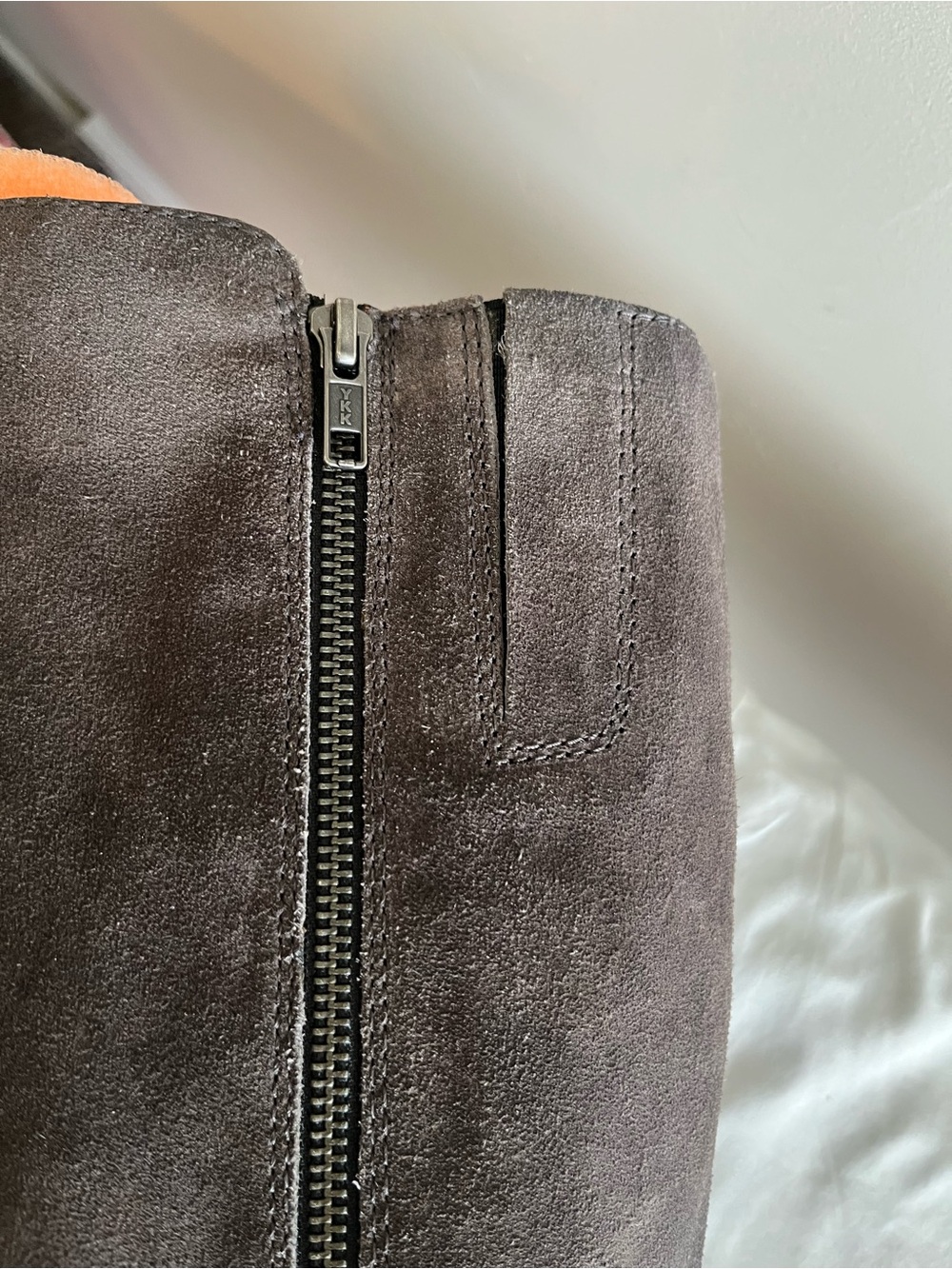 Born Women’s Knee-High Suede Boots in Dark Brown - Picture 12 of 14
